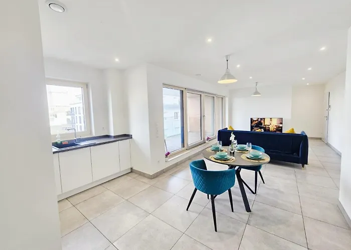 Convenience&comfort 1br Flat With Terrace&free Parking 公寓 卢森堡